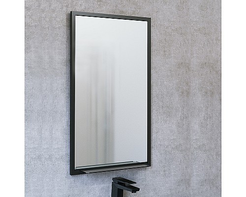 Зеркало Jorno Steal 50 Ste.02.50/Pl/B Черное