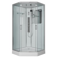 Душевая кабина Niagara Premium NG-6001-01GD 90x90