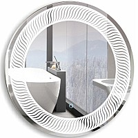 Зеркало Azario Милуз 77 ФР-00000937 с подсветкой с сенсорным выключателем
