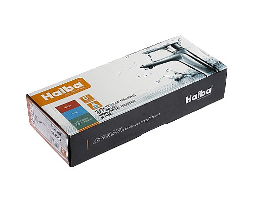 Смеситель для кухни Haiba HB4203 Хром