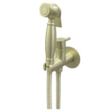 Гигиенический душ со смесителем Webert Elio EL870302794 Матовое золото
