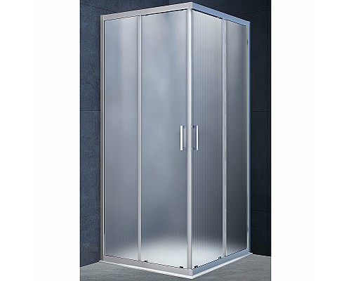 Душевой уголок Vincea Alpha 90x90 VSS-3AL900MT профиль Хром стекло текстурное Душевой уголок Vincea Alpha 90x90 VSS-3AL900MT профиль Хром стекло текстурное