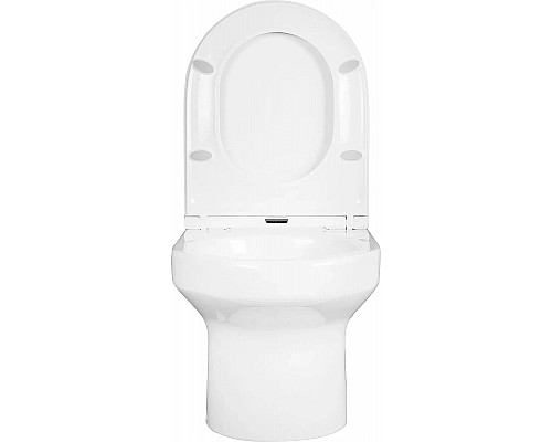 Комплект унитаза с инсталляцией Jacob Delafon Elite E21755RU-00 с сиденьем Микролифт и Белой клавишей смыва