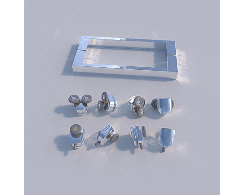 Душевой уголок RGW Classic CL-48 100х80 32094880-011 профиль Хром стекло прозрачное