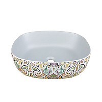 Раковина чаша Bronze de Luxe MURANO 4035 разноцветная