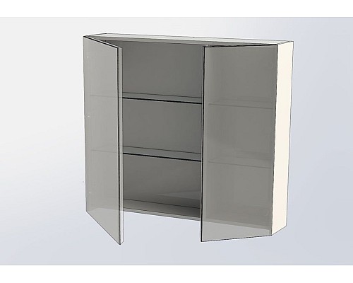 Зеркало-шкаф Aquanet Нью-Йорк 100 орех