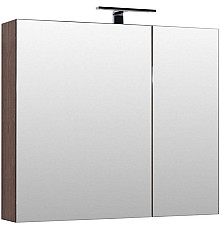 Зеркало-шкаф Aquanet Нью-Йорк 100 орех