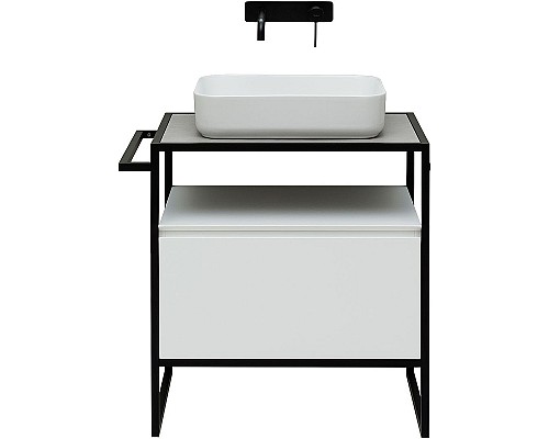 Тумба под раковину Allen Brau Priority 70 1.31001.WM Белая матовая