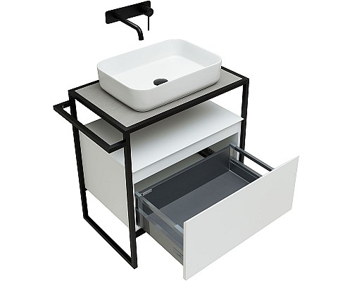 Тумба под раковину Allen Brau Priority 70 1.31001.WM Белая матовая