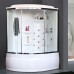 Душевой бокс Royal Bath ALP 170x100 с гидромассажем задняя стенка Белая