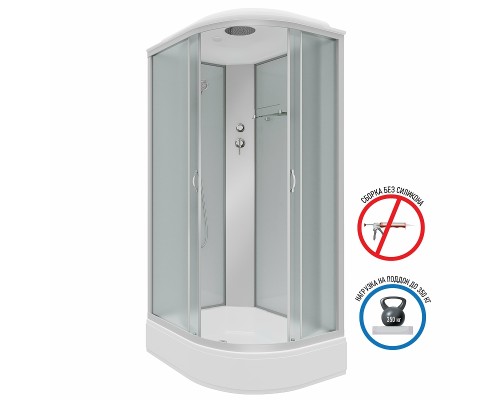Душевая кабина Niagara Classic 100х80 R NG-33084R без гидромассажа