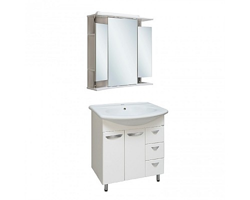 Зеркальный шкаф Runo Валенсия 75 00000000019