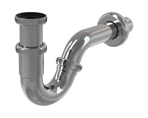 Сифон для биде Alcaplast A45G Хром