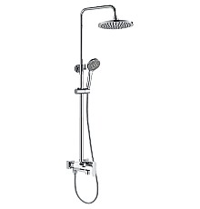 Душевая система WellWant by Orange Onda WWDS0W221611W Хром