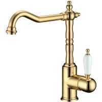 Смеситель для кухни Boheme Tradizionale Oro Crystal Золото