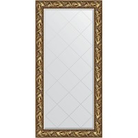 Зеркало Evoform Exclusive-G 161х79 BY 4285 с гравировкой в багетной раме - Византия золото 99 мм
