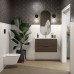 Зеркало Kerama Marazzi CONO овальное 42, черное матовое