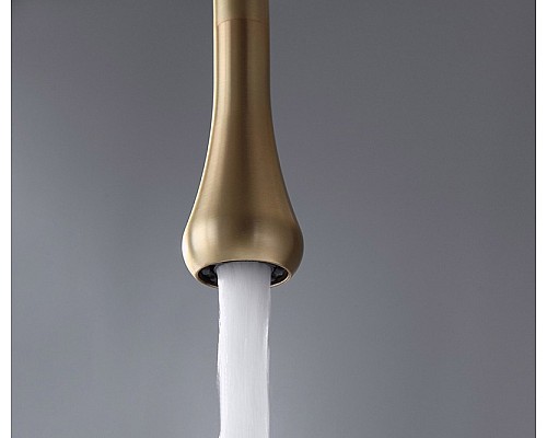 Смеситель для раковины-чаши высокий Bronze de Luxe Scandi 9015BR Бронза