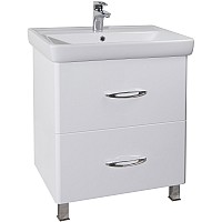 Тумба под раковину Bellezza Джела 70 4639811110019 2 ящика Белая