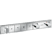 Смеситель Hansgrohe RainSelect с 4 кнопками хром 15357000