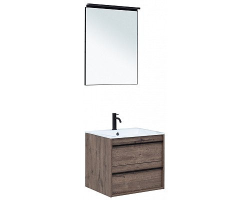 Мебель для ванной Aquanet Lino 60 Дуб Веллингтон