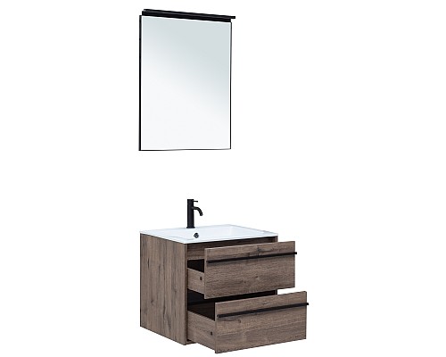 Мебель для ванной Aquanet Lino 60 Дуб Веллингтон