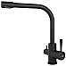 Смеситель для кухни Kaiser Merkur 26044-12 Черный мрамор