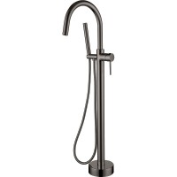 Смеситель для ванны Boheme Uno 469-GM Антрацит матовый