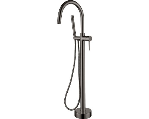 Смеситель для ванны Boheme Uno 469-GM Антрацит матовый