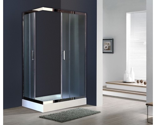 Душевой уголок Royal Bath HP 120х80 с поддоном Хром