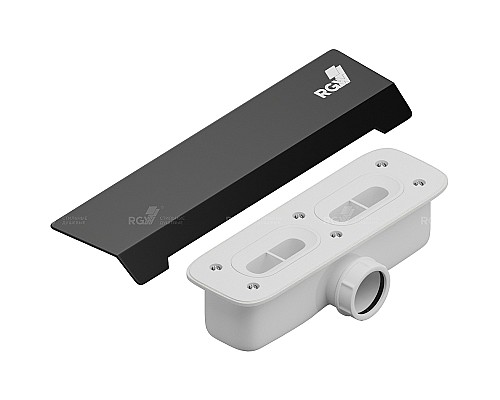 Сифон для душевого поддона RGW S-015 502411015-04 Черный