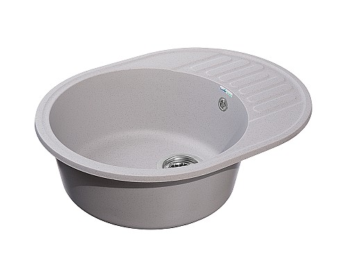 Кухонная мойка GranFest Quarz GF-Z58 Серая Кухонная мойка GranFest Quarz GF-Z58 Серая