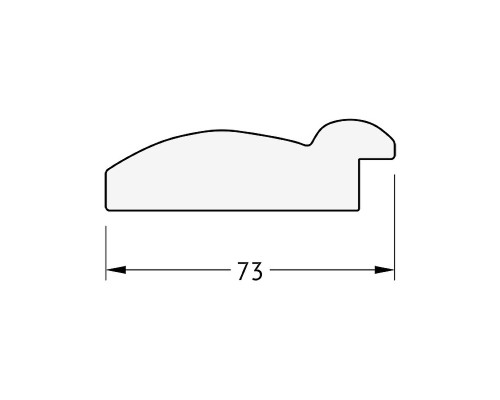 Зеркало Evoform Exclusive Floor 198х78 BY 6107 с фацетом в багетной раме - Серебряный бамбук 73 мм