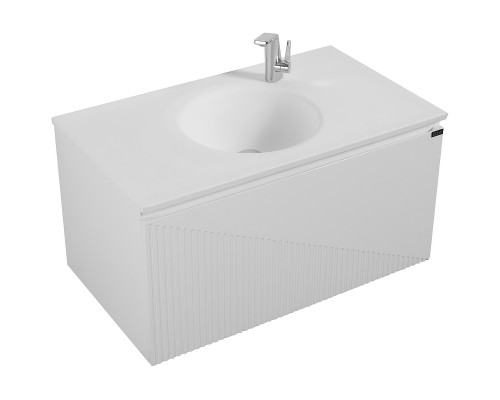 Комплект мебели для ванной Black&White Universe U918.900-2 90 9189002 подвесной Glossy White