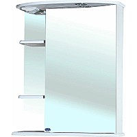Зеркальный шкаф Bellezza Магнолия 60 R 4612709001019 с подсветкой Белый