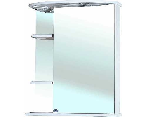 Зеркальный шкаф Bellezza Магнолия 60 R 4612709001019 с подсветкой Белый
