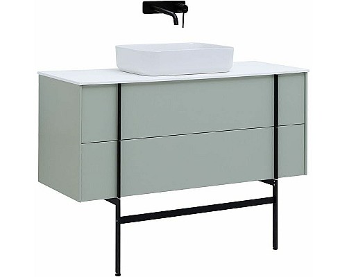 Тумба под раковину Allen Brau Reality 120 1.32008.PWM подвесная Папирус матовый