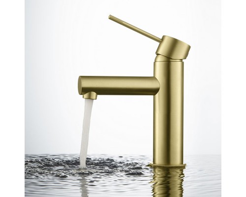 Смеситель для раковины Timo Saona 2361/17F Золото матовое