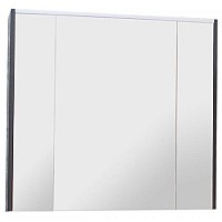 Зеркальный шкаф Roca Ronda 80 ZRU9302970 с подсветкой Белый глянец Антрацит