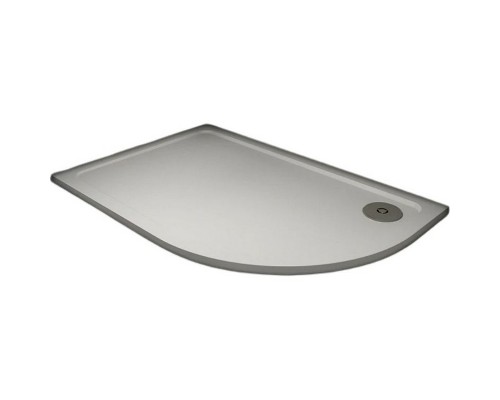 Душевой поддон из искусственного камня Veconi Tezeo 100x90 L Белый