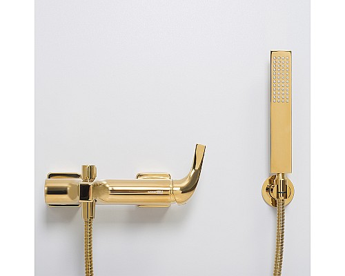 Смеситель для ванны WasserKRAFT Sauer 7101 Золото