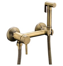 Гигиенический душ со смесителем Haiba HB5510-4 Бронза