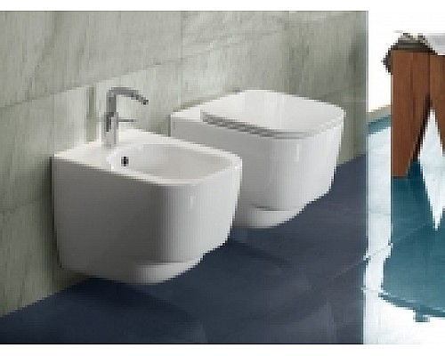 Биде Hatria Fusion 48 YXJ8 подвесное Белое