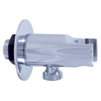 Шланговое подсоединение с держателем душа Rav Slezak MD0614R Хром