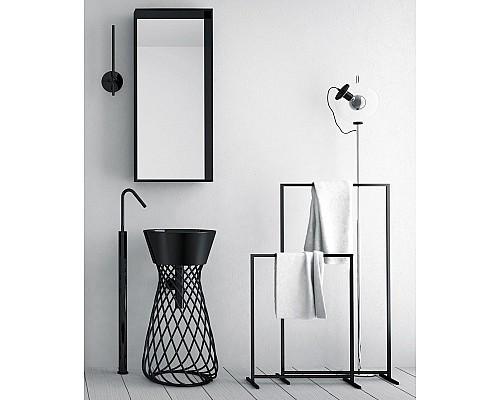 Раковина Artceram Wire 43 WIL001 03 00 Черная