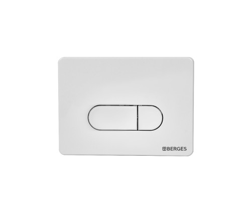 Клавиша смыва BERGES для инсталляции NOVUM D1