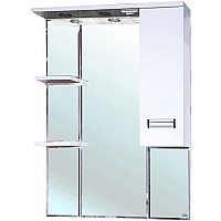 Зеркало со шкафом Bellezza Сиена 80 R 4613913001017 с подсветкой Белое