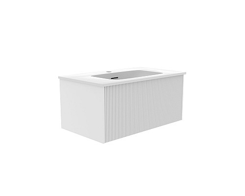 Тумба под раковину La Fenice TERRA Bianca белая 80