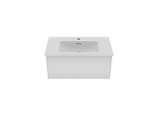 Тумба под раковину La Fenice TERRA Bianca белая 80