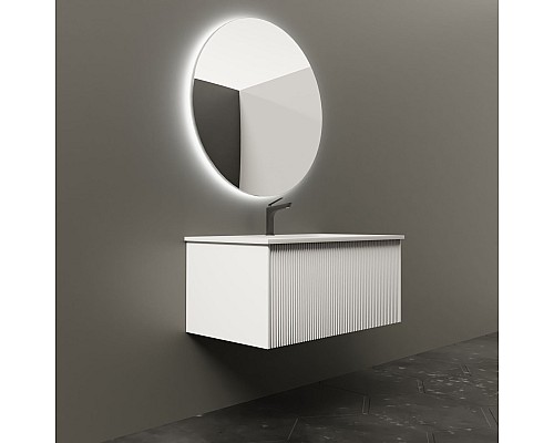 Тумба под раковину La Fenice TERRA Bianca белая 80